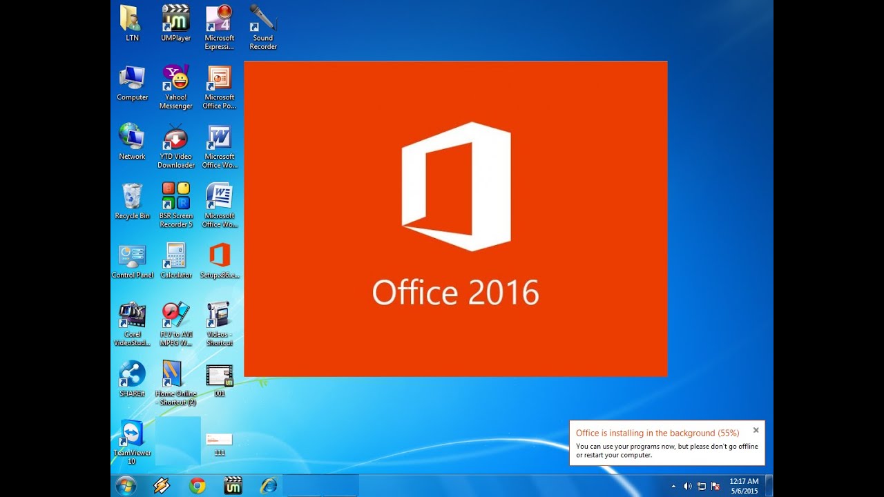 how to download office 2016 for free